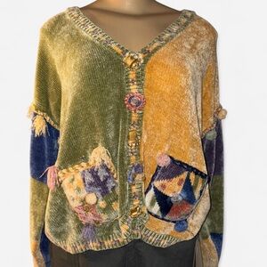 Vintage Sweater Sweater | 3D
Chenille Colorful Pillow Chair
Accent Knit Cardigan